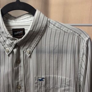 Hollister casual button down size Large